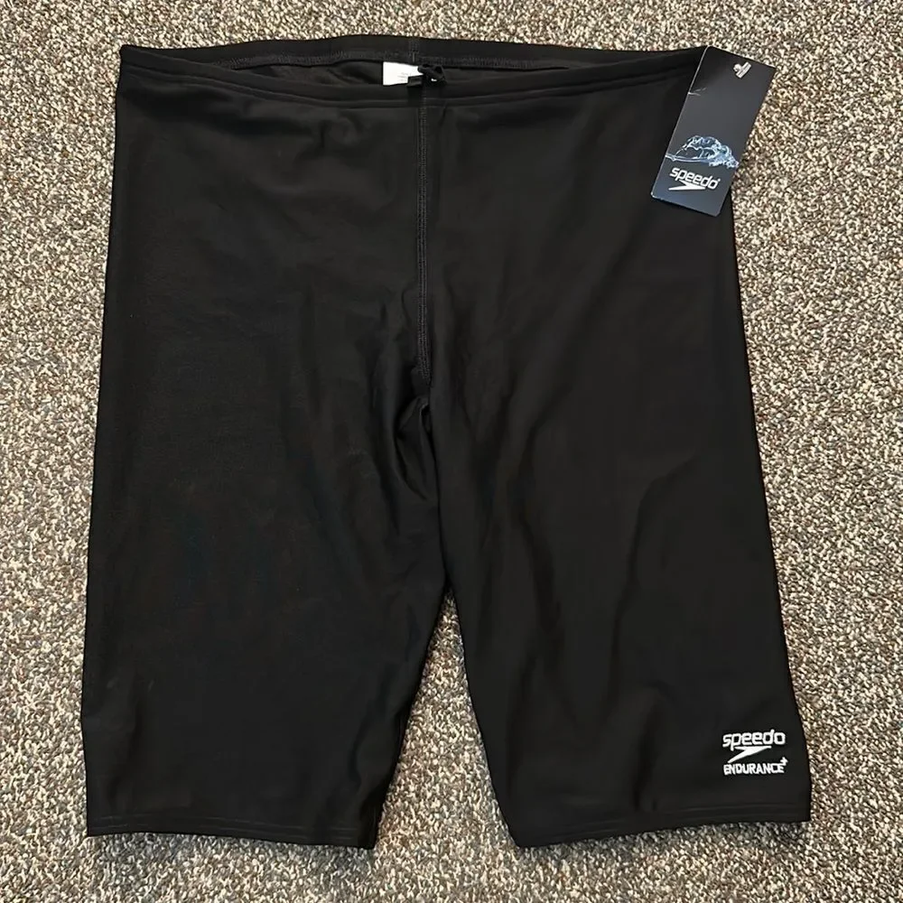 Speedo Solid Jammer Endurance+ Long Swim Short NWT various sizes